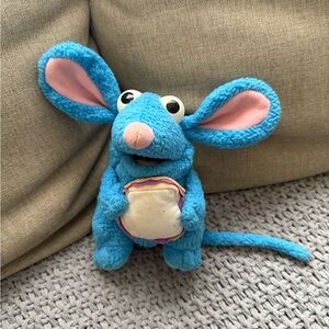 Tutter Mouse Plush Bear In The Big Blue House Sandwich Star Bean Jim Henson Toy